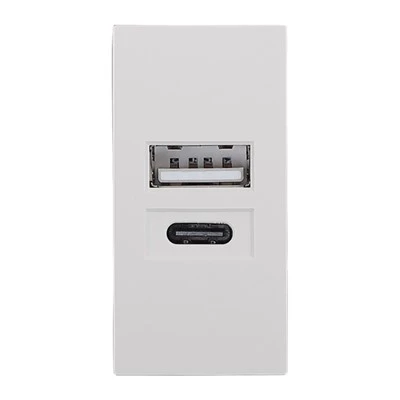 Зарядний пристрій USB A USB C 15 Вт